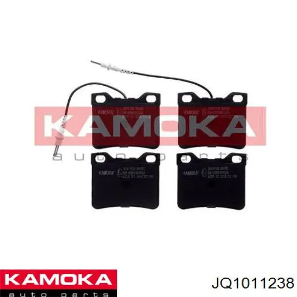 Колодки тормозные задние дисковые KAMOKA JQ1011238