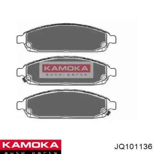 Купить JQ101136 Kamoka Колодки тормозные задние, дисковые