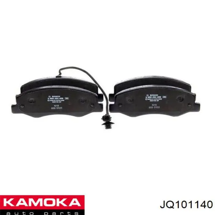 Купить JQ101140 Kamoka Колодки тормозные задние, дисковые