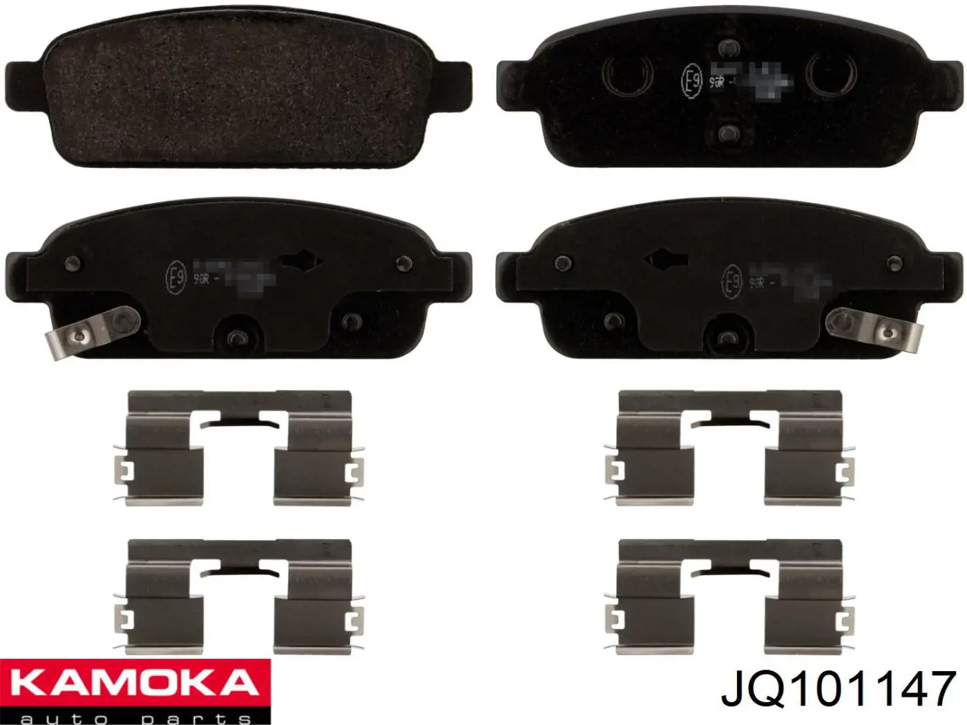 Колодки дисковые  Kamoka JQ101147 цена, от 14.76 USD