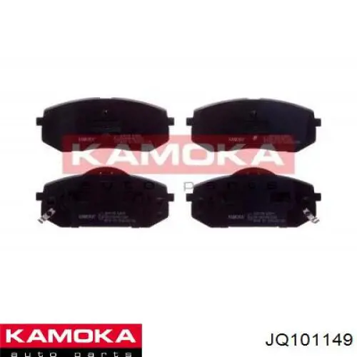 Передние тормозные колодки JQ101149 Kamoka