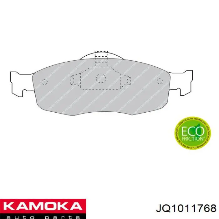 Передние тормозные колодки D648 Jurid/Bendix