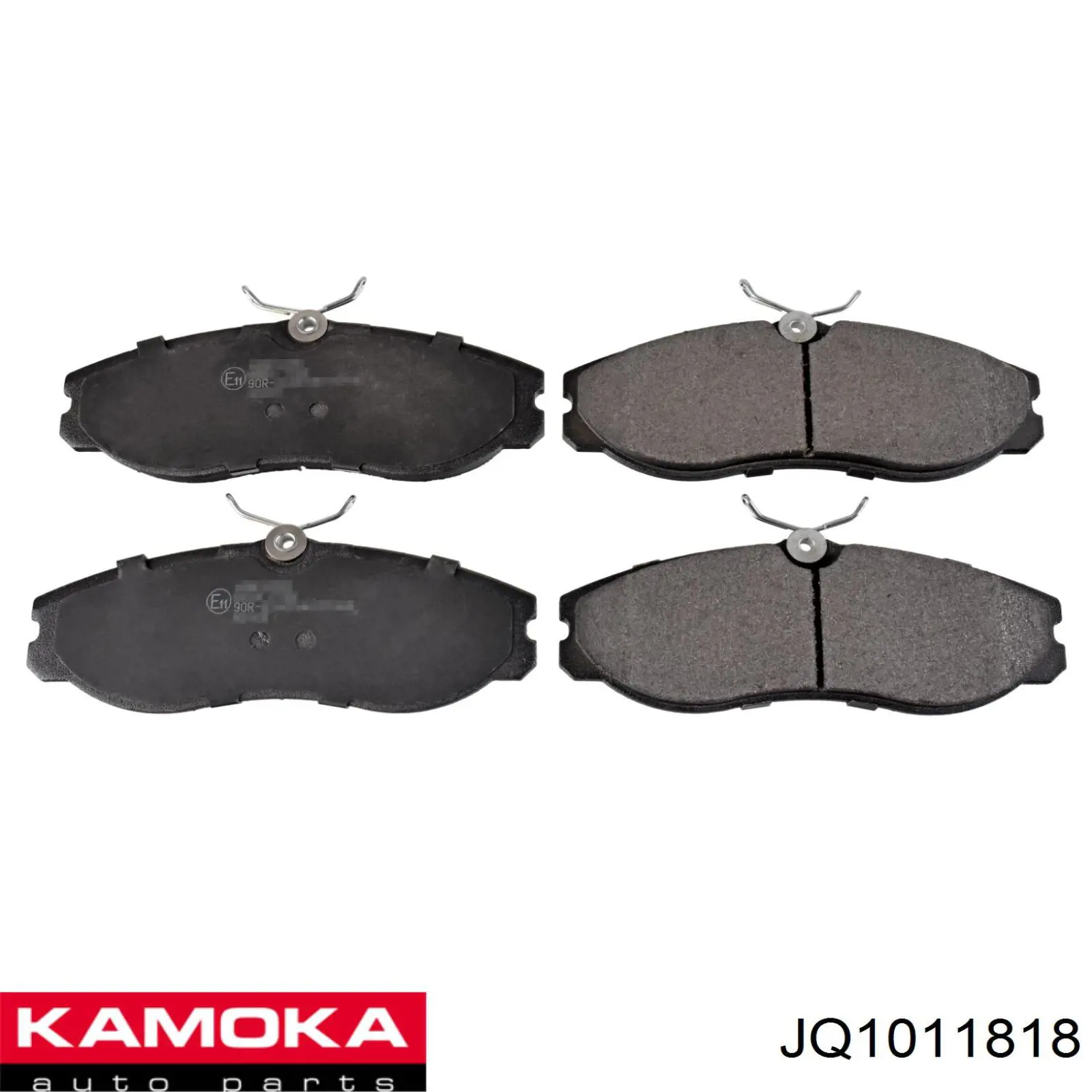 Колодки тормозные задние дисковые KAMOKA JQ1011818