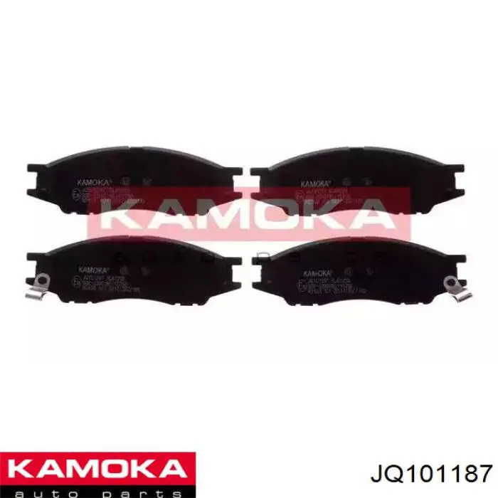 JQ101187 Kamoka Колодки тормозные дисковые комплект