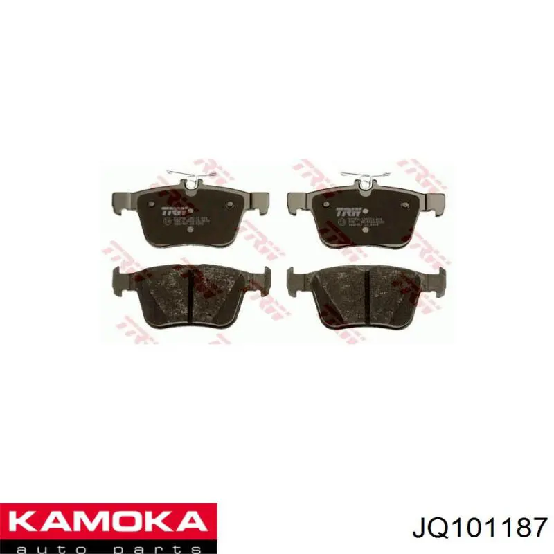 Задние дисковые колодки Kamoka JQ101187