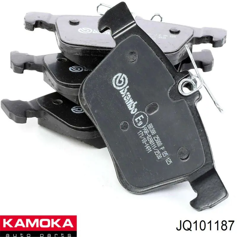 Купить JQ101187 Kamoka Колодки тормозные задние, дисковые