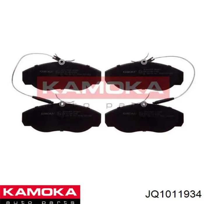 JQ1011934 Kamoka передние тормозные колодки