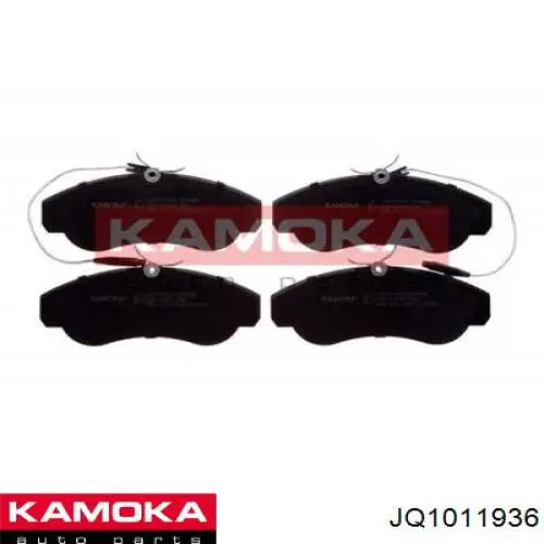 JQ1011936 Kamoka передние тормозные колодки
