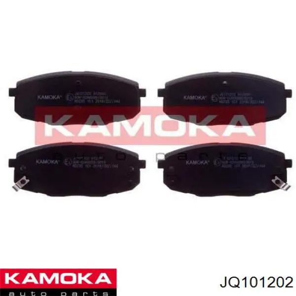 Передние тормозные колодки JQ101202 Kamoka