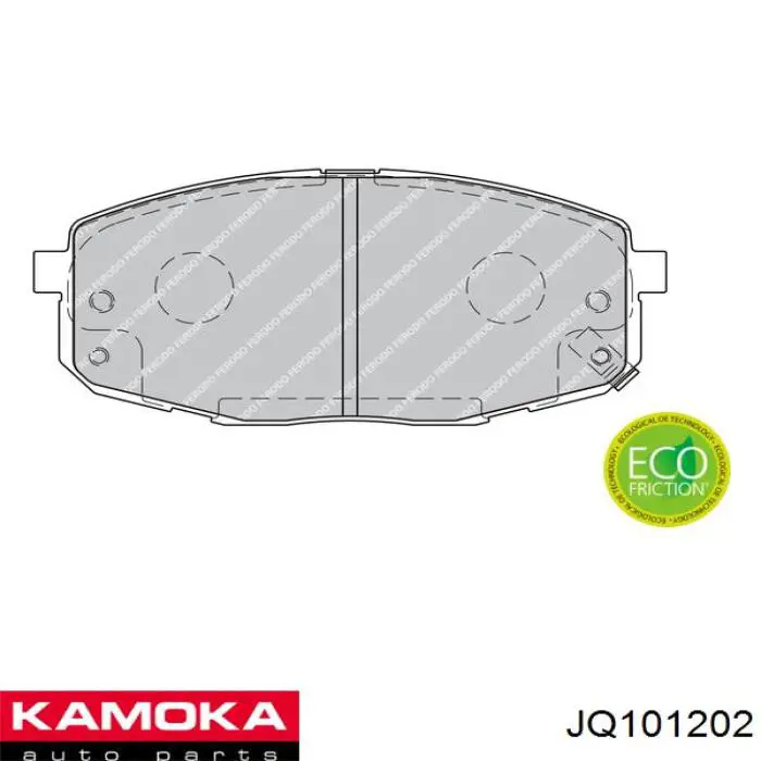 Колодки Kamoka JQ101202 цена, от 17.34 USD