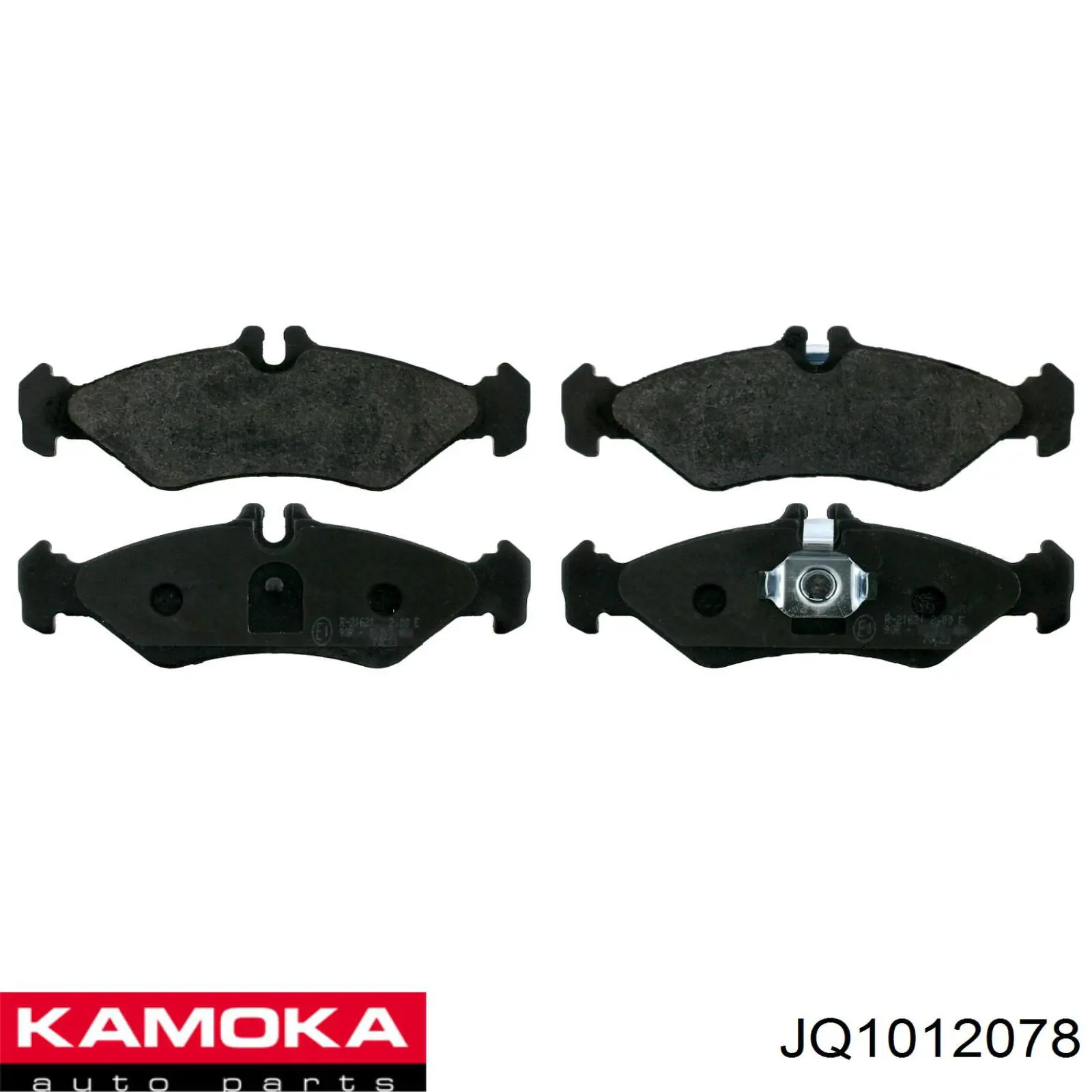 Задние тормозные колодки JQ1012078 Kamoka