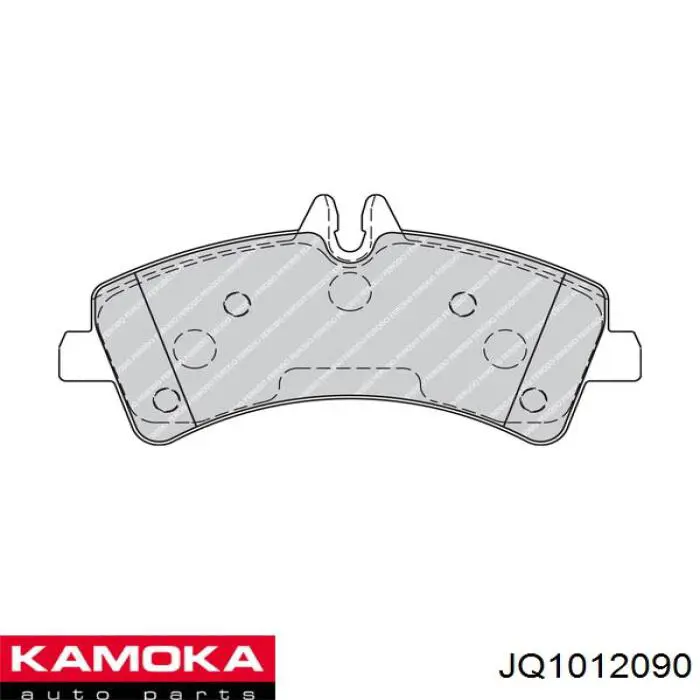 JQ1012090 Kamoka колодки тормозные задние дисковые