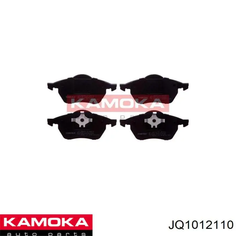 JQ1012110 Kamoka колодки тормозные передние дисковые
