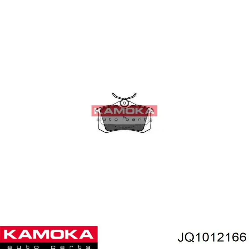 Колодки дисковые  Kamoka JQ1012166 цена, от 17.41 USD