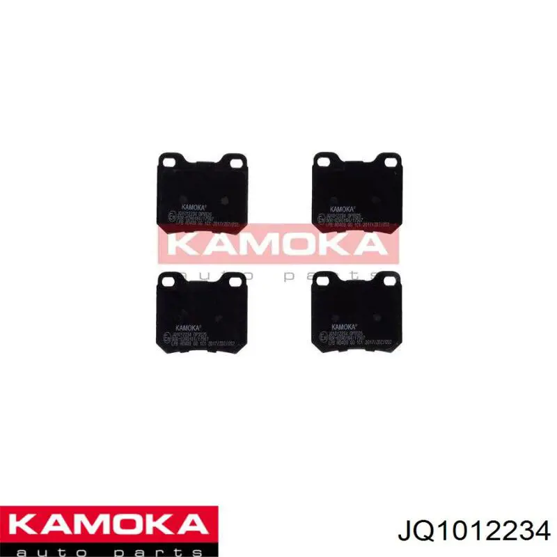Купить JQ1012234 Kamoka Колодки тормозные задние, дисковые