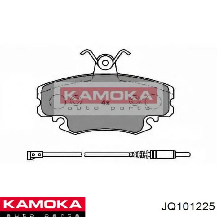 Передние тормозные колодки JQ101225 Kamoka