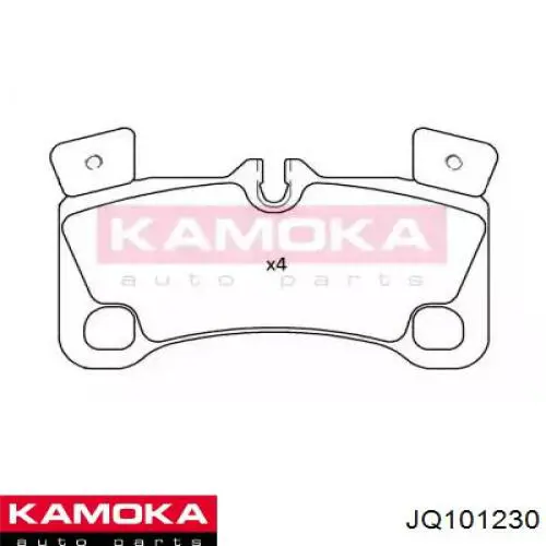 Задние тормозные колодки JQ101230 Kamoka