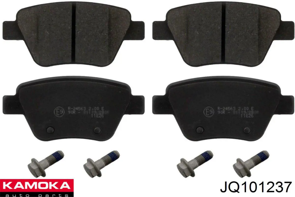 Колодки дисковые  Kamoka JQ101237 цена, от 15.28 USD