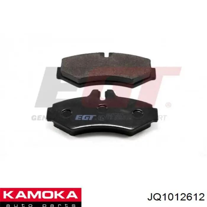 Колодки тормозные задние дисковые KAMOKA JQ1012612