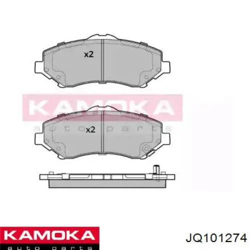 JQ101274 Kamoka Колодки передние