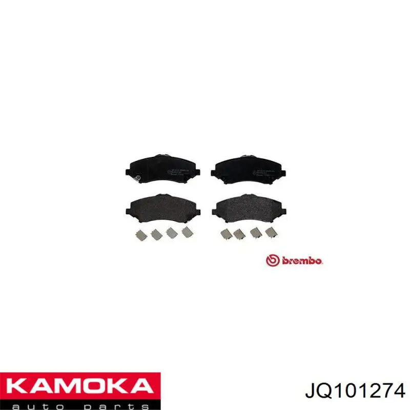 Колодки Kamoka JQ101274 цена, от 27.27 USD