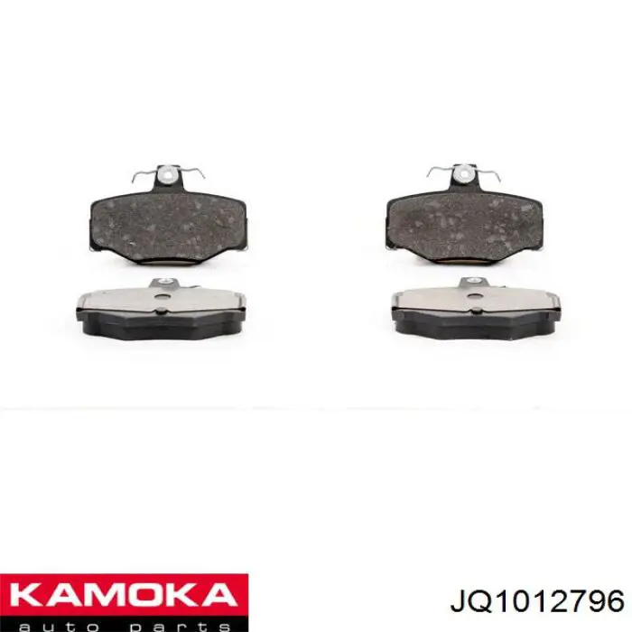 Передние тормозные колодки JQ1012796 Kamoka