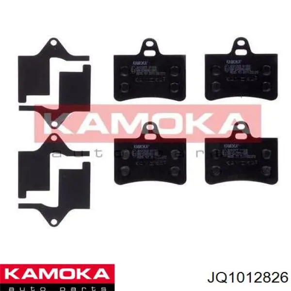 JQ1012826 Kamoka колодки тормозные передние дисковые