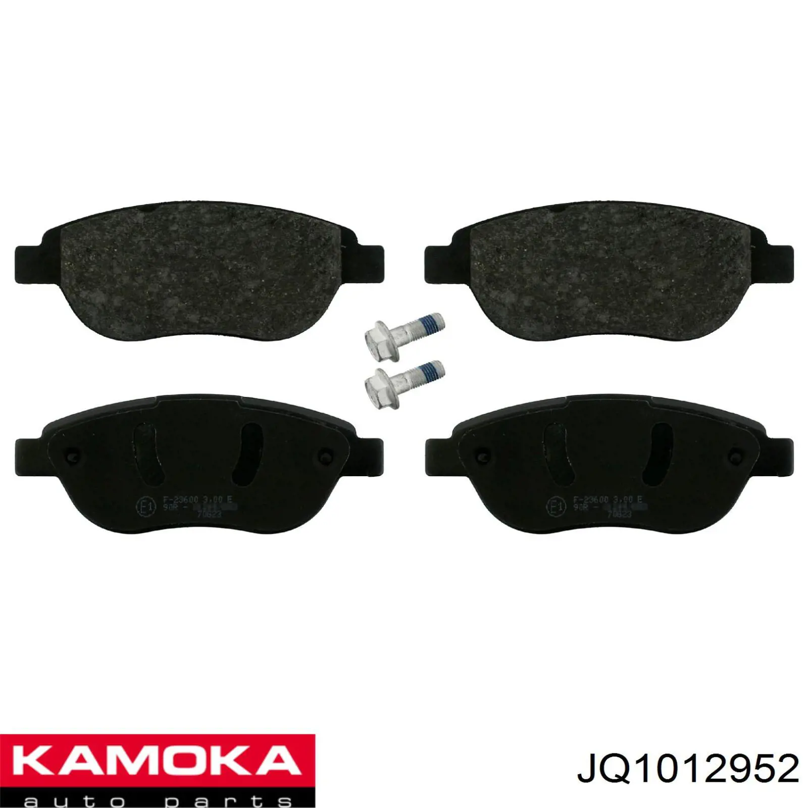 Передние тормозные колодки JQ1012952 Kamoka