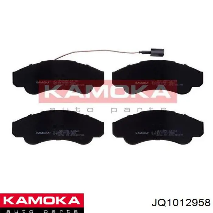 Передние тормозные колодки JQ1012958 Kamoka