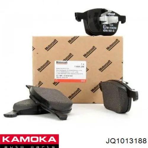 Купить JQ1013188 Kamoka Колодки тормозные задние, дисковые