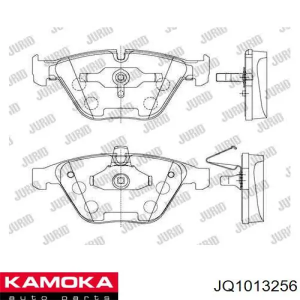 Колодки Kamoka JQ1013256 цена, от 21.31 USD