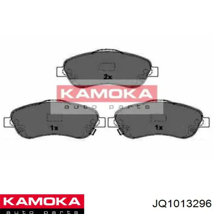 Передние тормозные колодки JQ1013296 Kamoka