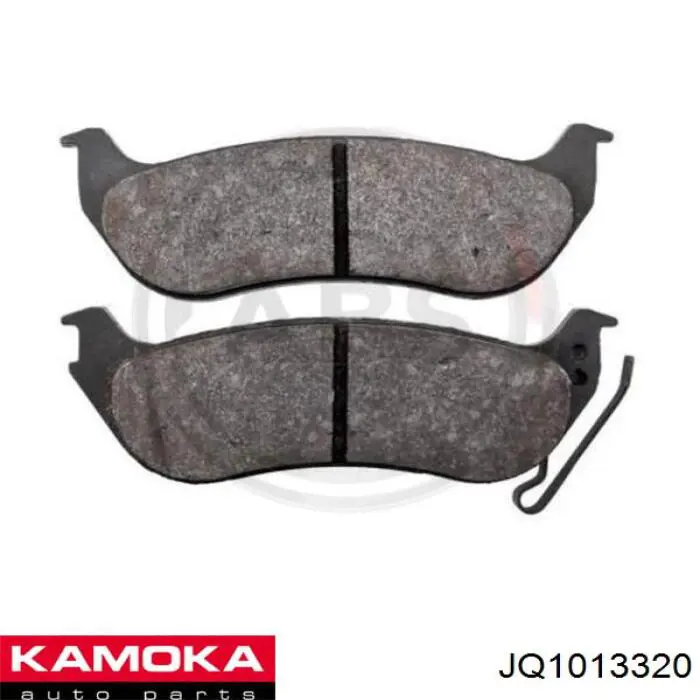 Купить JQ1013320 Kamoka Колодки тормозные задние, дисковые