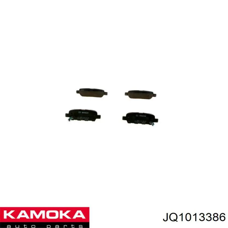 Колодки дисковые  Kamoka JQ1013386 цена, от 19.00 USD