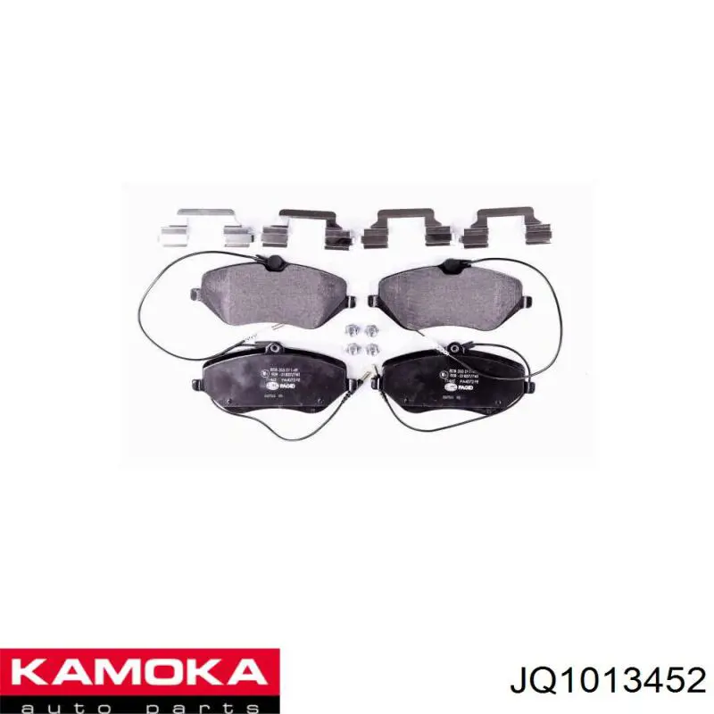 Купить JQ1013452 Kamoka Колодки тормозные