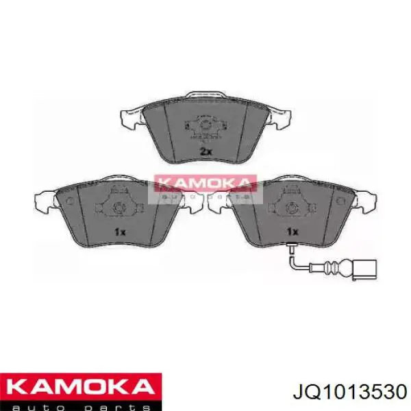 Купить JQ1013530 Kamoka Колодки тормозные