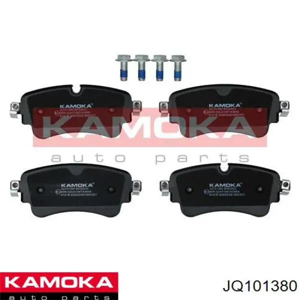 Задние тормозные колодки JQ101380 Kamoka