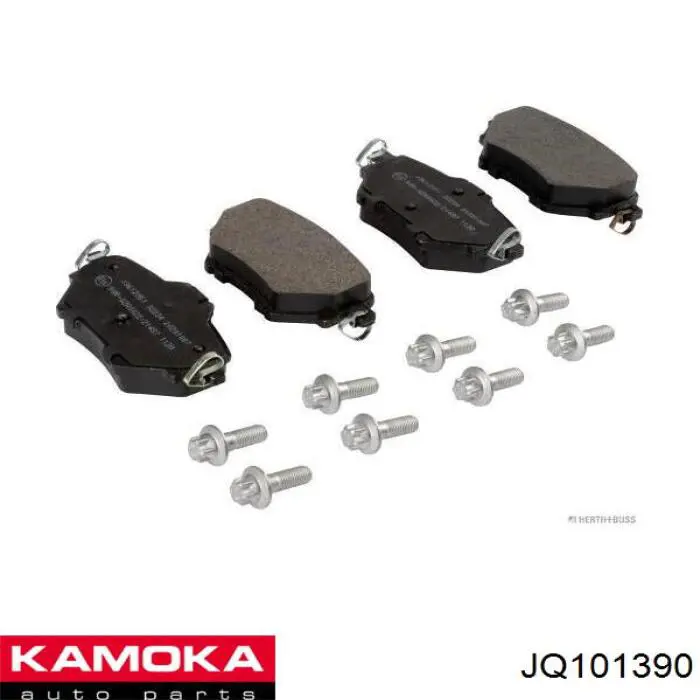 Задние тормозные колодки JQ101390 Kamoka