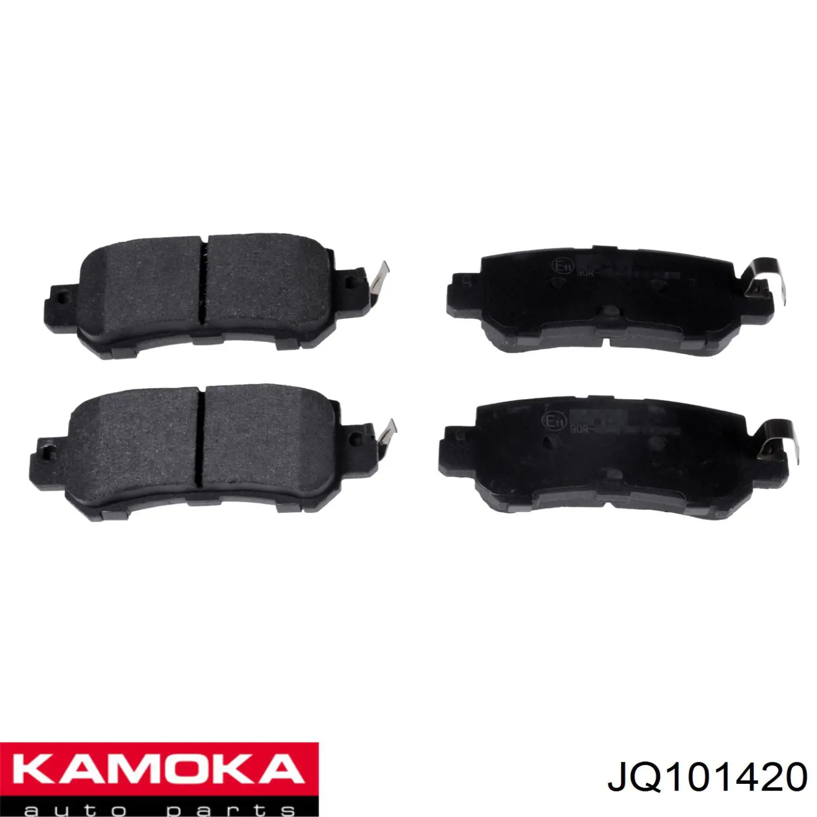 Задние тормозные колодки JQ101420 Kamoka