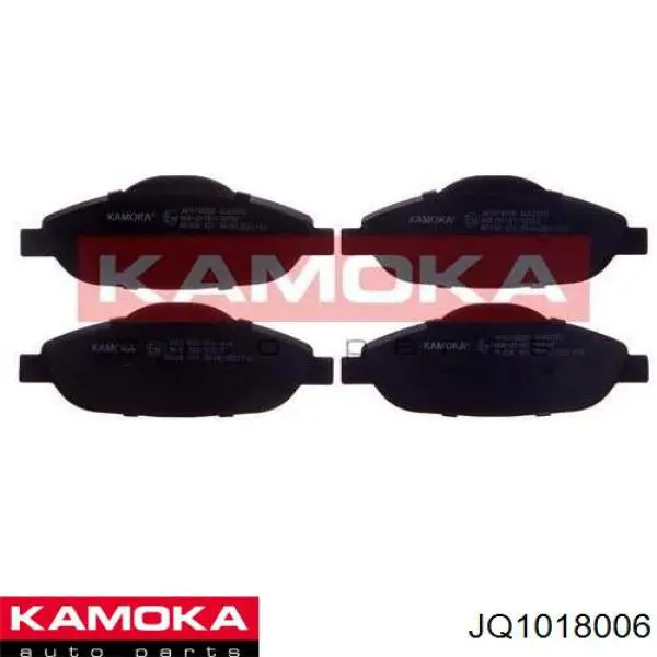 JQ1018006 Kamoka колодки тормозные передние дисковые