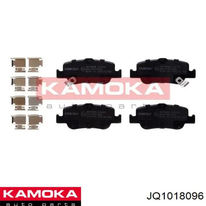 Задние тормозные колодки JQ1018096 Kamoka