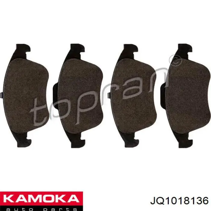 Передние тормозные колодки JQ1018136 Kamoka