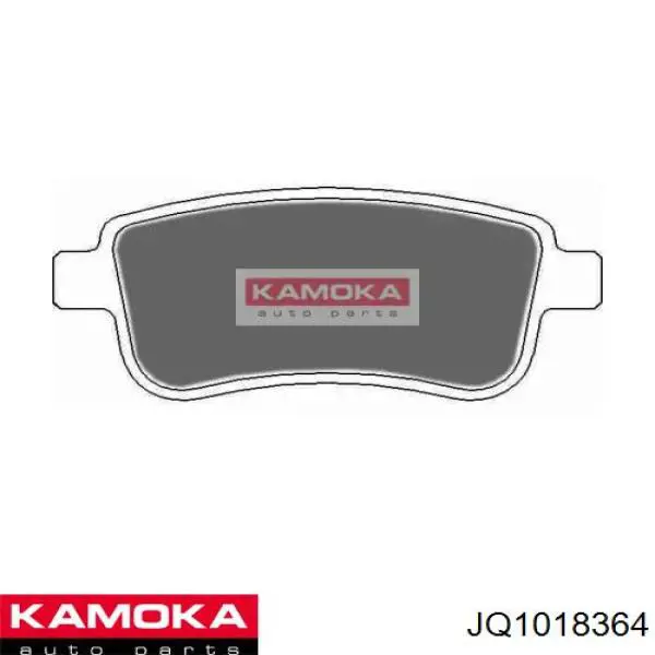 Купить JQ1018364 Kamoka Колодки тормозные задние, дисковые