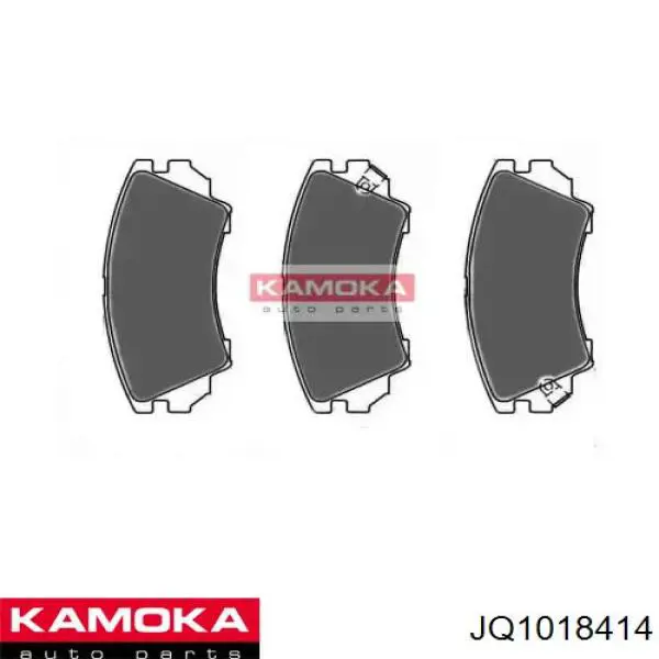 Передние тормозные колодки JQ1018414 Kamoka