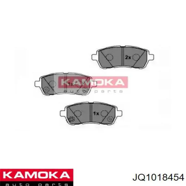 Передние тормозные колодки JQ1018454 Kamoka