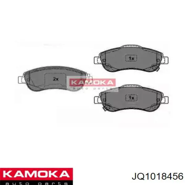 Передние тормозные колодки JQ1018456 Kamoka