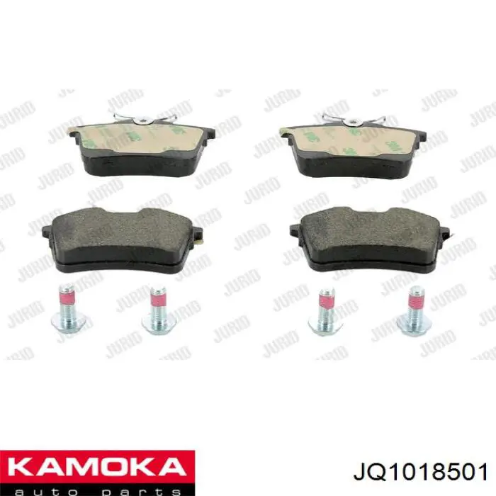 Задние тормозные колодки JQ1018501 Kamoka