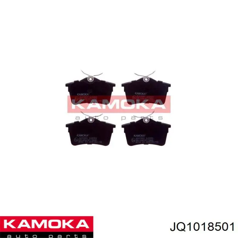 Колодки дисковые  Kamoka JQ1018501 цена, от 16.92 USD