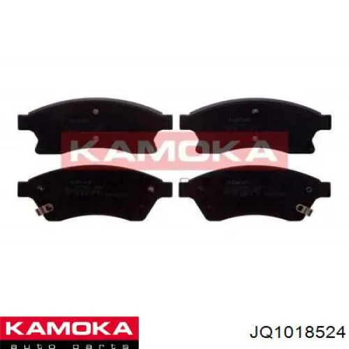 Передние тормозные колодки JQ1018524 Kamoka