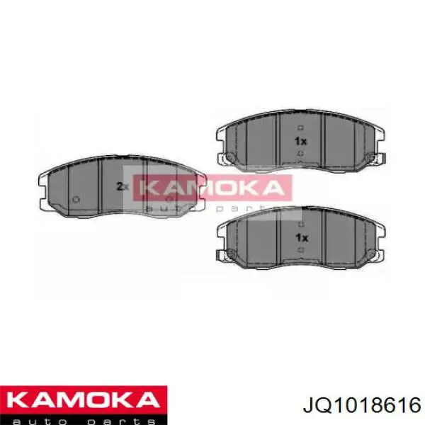 Передние тормозные колодки JQ1018616 Kamoka